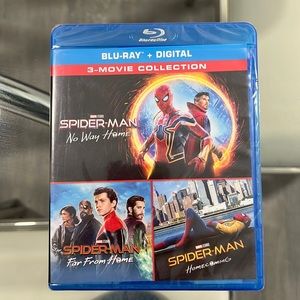 Blue Ray + Digital 3 Movie collection Spider-Man